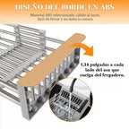 Escurridor Expandible: Seca Todo sin Apilar Platos