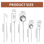 Set de Cubiertos Plateados 30 Piezas: Una Mesa Completa para las Visitas